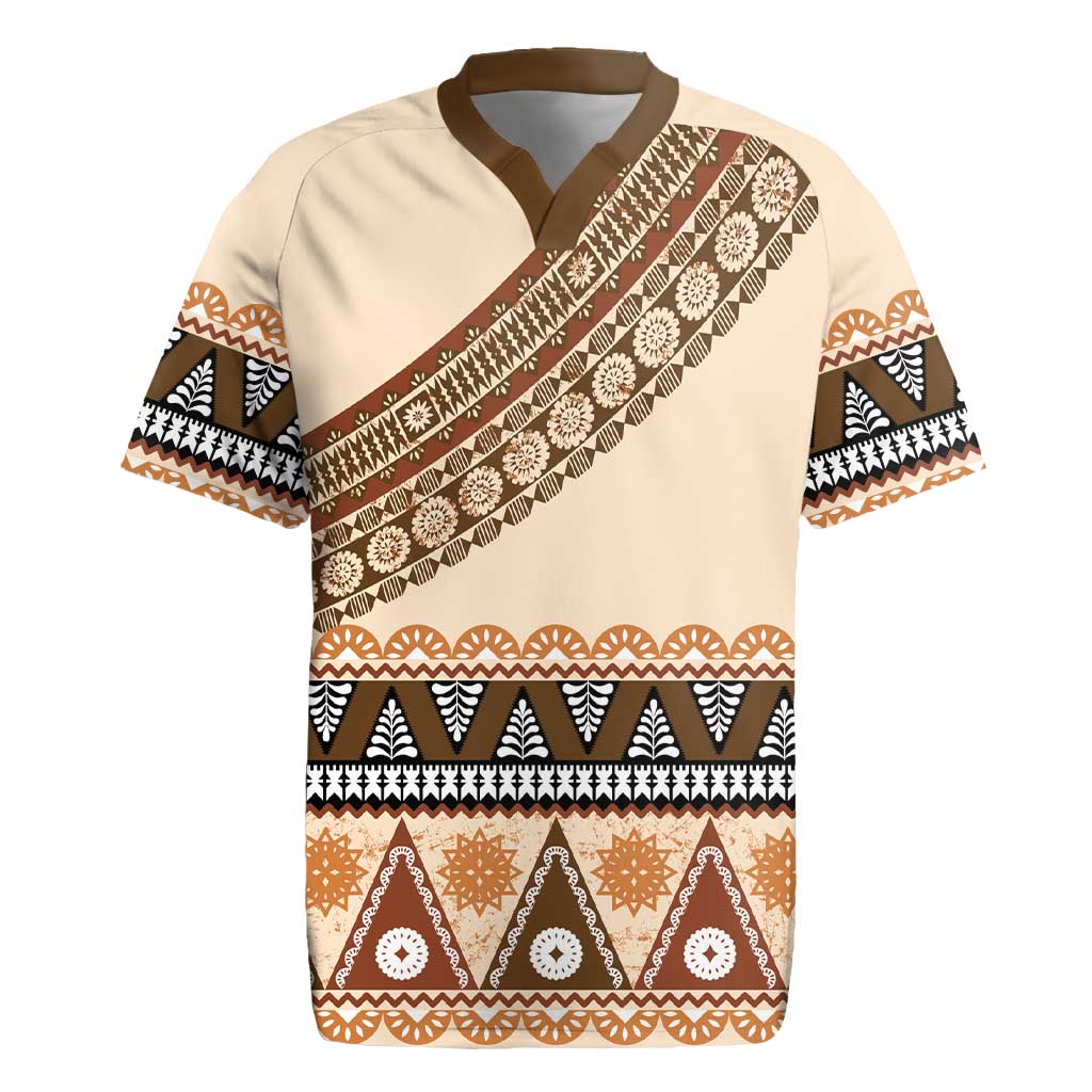 Bula Fiji Rugby Jersey 2025 Pasifika Traditional Fijian Masi