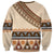 Bula Fiji Sweatshirt 2025 Pasifika Traditional Fijian Masi