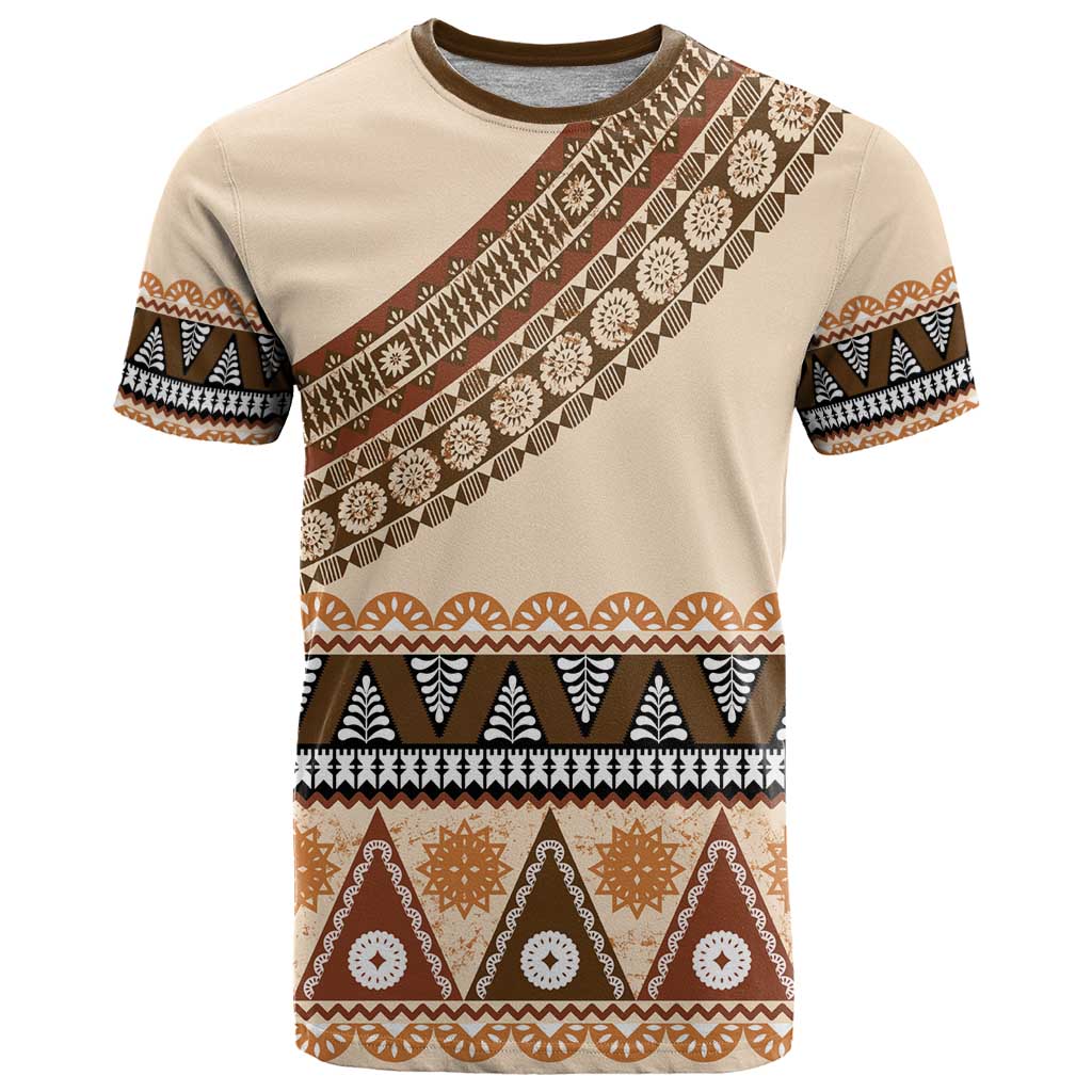 Bula Fiji T Shirt 2025 Pasifika Traditional Fijian Masi