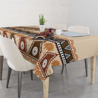 Bula Fiji Tablecloth 2025 Pasifika Traditional Fijian Masi LT14 - Polynesian Pride