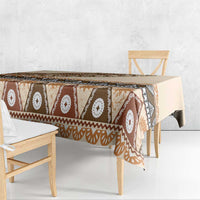 Bula Fiji Tablecloth 2025 Pasifika Traditional Fijian Masi LT14 - Polynesian Pride