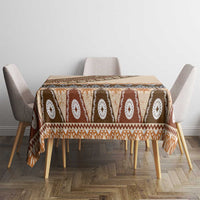 Bula Fiji Tablecloth 2025 Pasifika Traditional Fijian Masi LT14 - Polynesian Pride