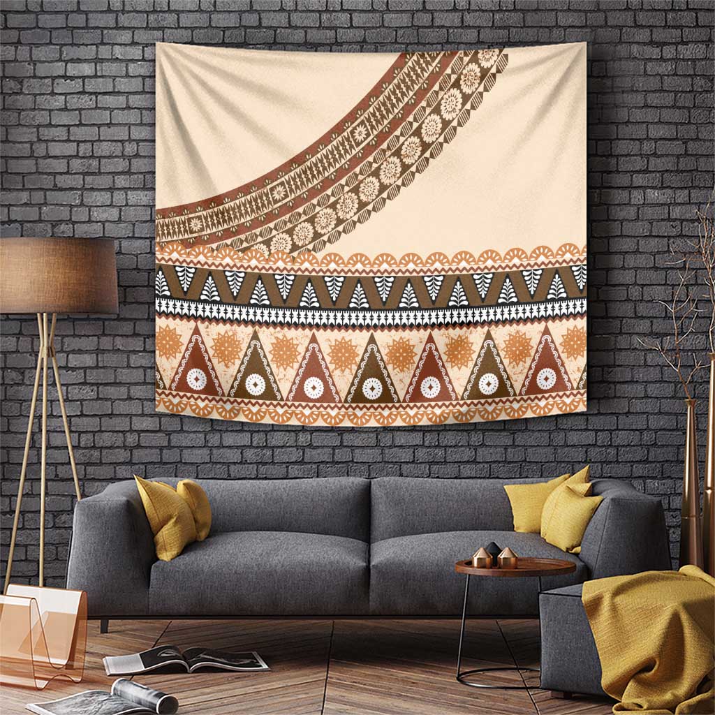 Bula Fiji Tapestry 2025 Pasifika Traditional Fijian Masi