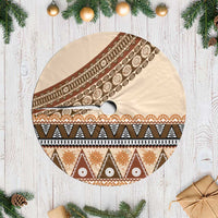 Bula Fiji Tree Skirt 2025 Pasifika Traditional Fijian Masi LT14 Casual Beige - Polynesian Pride