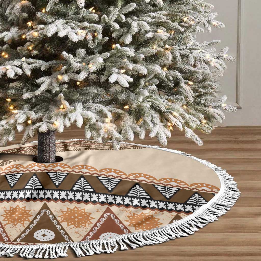 Bula Fiji Tree Skirt 2025 Pasifika Traditional Fijian Masi LT14 - Polynesian Pride