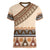 Bula Fiji Women V-Neck T-Shirt 2025 Pasifika Traditional Fijian Masi