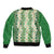 Ia Orana Tahiti Tiare Maori Seamless Style Bomber Jacket