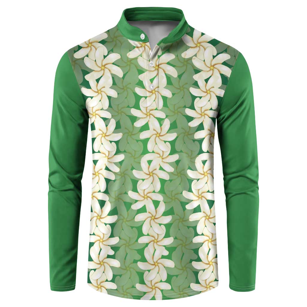 Ia Orana Tahiti Tiare Maori Seamless Style Button Sweatshirt