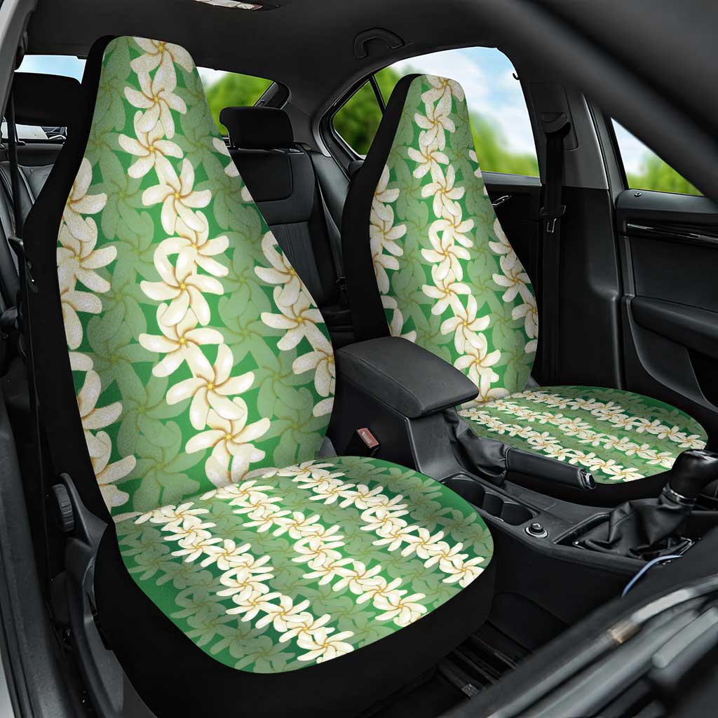 Ia Orana Tahiti Tiare Maori Seamless Style Car Seat Cover LT14 One Size Green - Polynesian Pride
