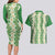 Ia Orana Tahiti Tiare Maori Seamless Style Couples Matching Long Sleeve Bodycon Dress and Hawaiian Shirt