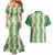 Ia Orana Tahiti Tiare Maori Seamless Style Couples Matching Mermaid Dress and Hawaiian Shirt