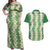 Ia Orana Tahiti Tiare Maori Seamless Style Couples Matching Off Shoulder Maxi Dress and Hawaiian Shirt