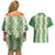 Ia Orana Tahiti Tiare Maori Seamless Style Couples Matching Off Shoulder Short Dress and Hawaiian Shirt