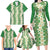 Ia Orana Tahiti Tiare Maori Seamless Style Family Matching Long Sleeve Bodycon Dress and Hawaiian Shirt