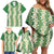 Ia Orana Tahiti Tiare Maori Seamless Style Family Matching Off Shoulder Short Dress and Hawaiian Shirt