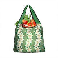 Ia Orana Tahiti Tiare Maori Seamless Style Grocery Bag LT14 1-pack One Size Green - Polynesian Pride