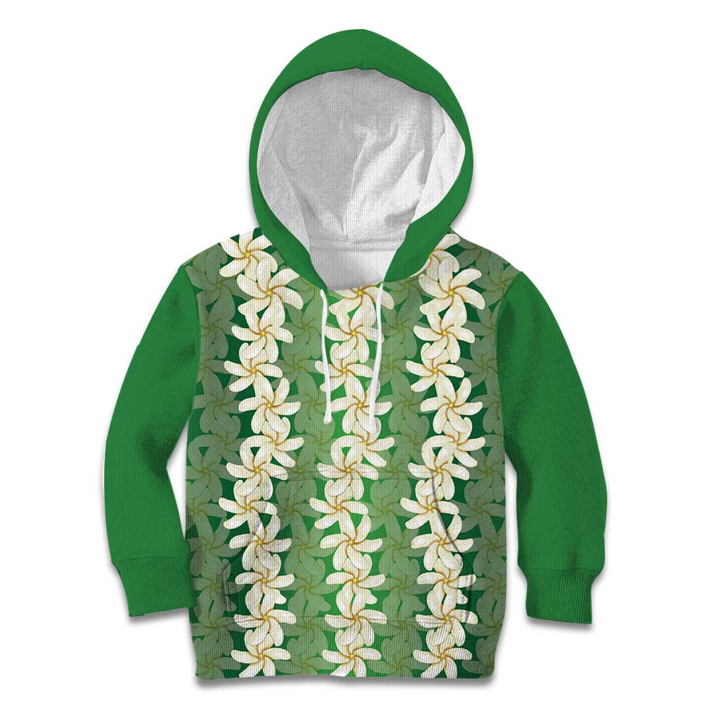 Ia Orana Tahiti Tiare Maori Seamless Style Kid Hoodie LT14 Hoodie Green - Polynesian Pride