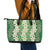 Ia Orana Tahiti Tiare Maori Seamless Style Leather Tote Bag