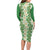 Ia Orana Tahiti Tiare Maori Seamless Style Long Sleeve Bodycon Dress