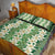 Ia Orana Tahiti Tiare Maori Seamless Style Quilt Bed Set