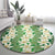 Ia Orana Tahiti Tiare Maori Seamless Style Round Carpet