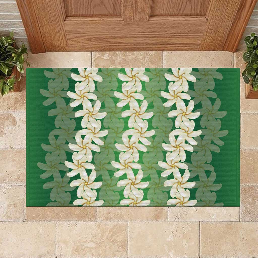 Ia Orana Tahiti Tiare Maori Seamless Style Rubber Doormat