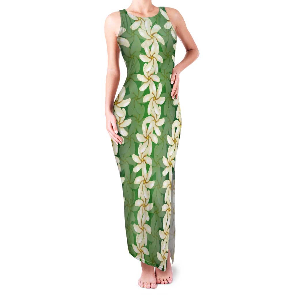 Ia Orana Tahiti Tiare Maori Seamless Style Tank Maxi Dress