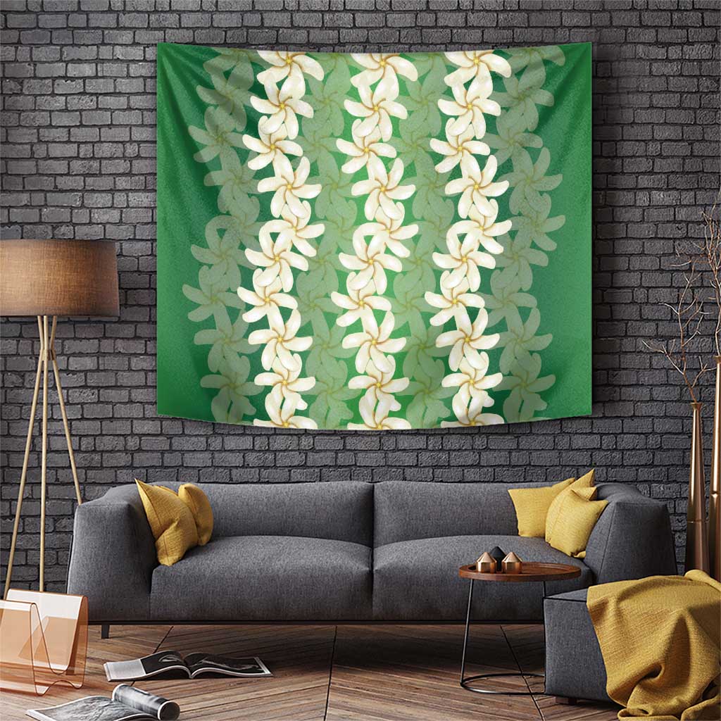 Ia Orana Tahiti Tiare Maori Seamless Style Tapestry LT14 Green - Polynesian Pride