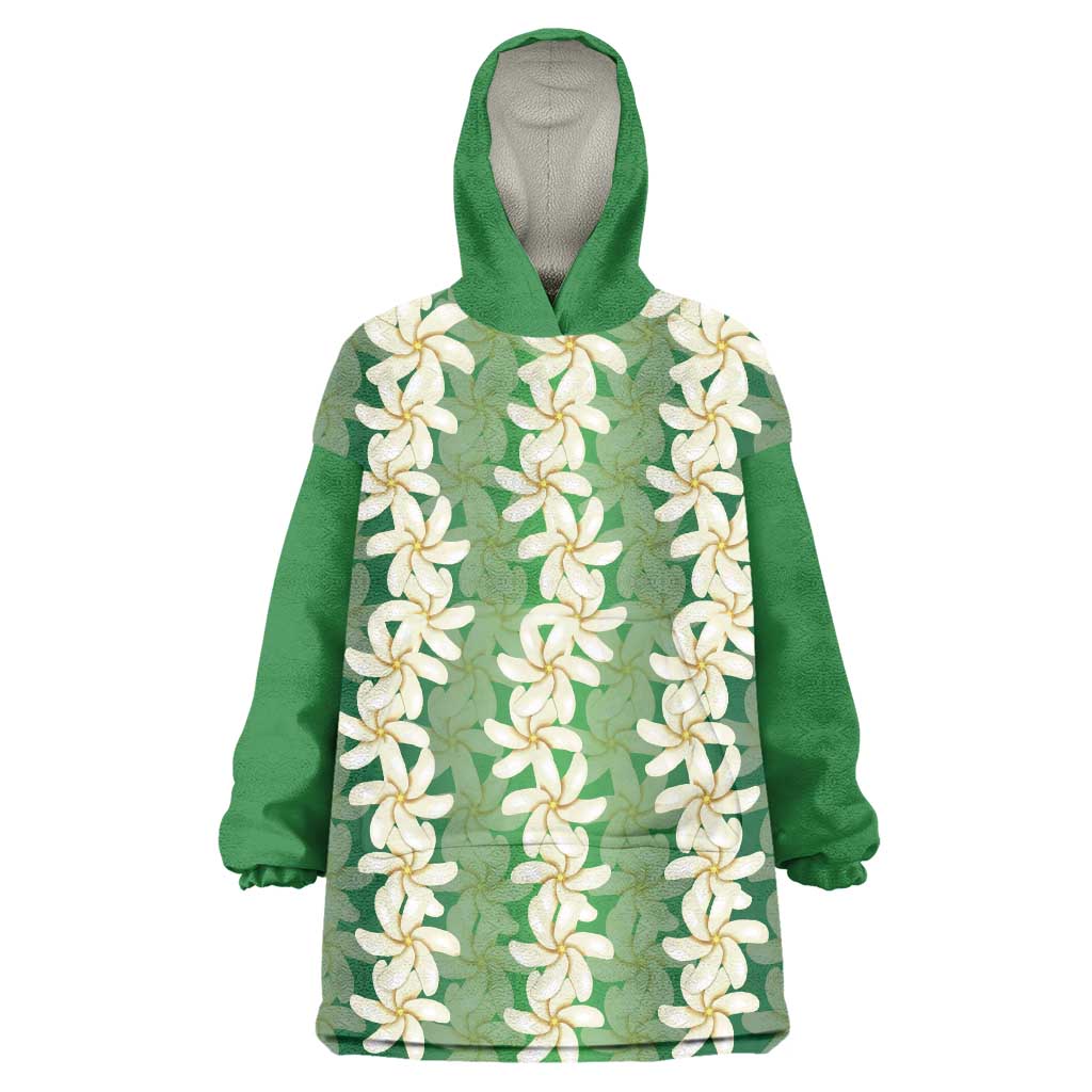 Ia Orana Tahiti Tiare Maori Seamless Style Wearable Blanket Hoodie