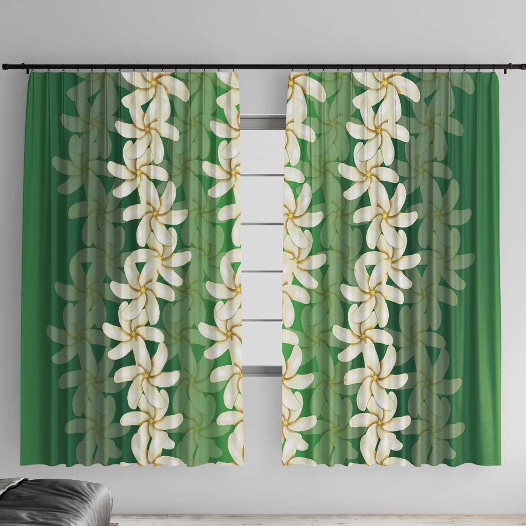 Ia Orana Tahiti Tiare Maori Seamless Style Window Curtain