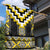 Yellow Taniko Aotearoa Garden Flag Niho Taniwha Mix Poutama