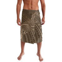 Brown Polynesia Plumeria Tattoo Lavalava LT14 Brown - Polynesian Pride