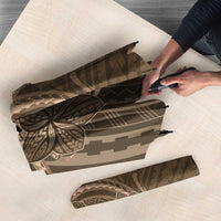 Brown Polynesia Plumeria Tattoo Umbrella LT14 - Polynesian Pride