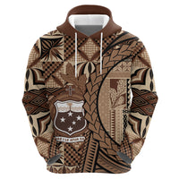 Samoa Siapo Hoodie Happy Independence Day Vintage Vibes LT14 - Polynesian Pride