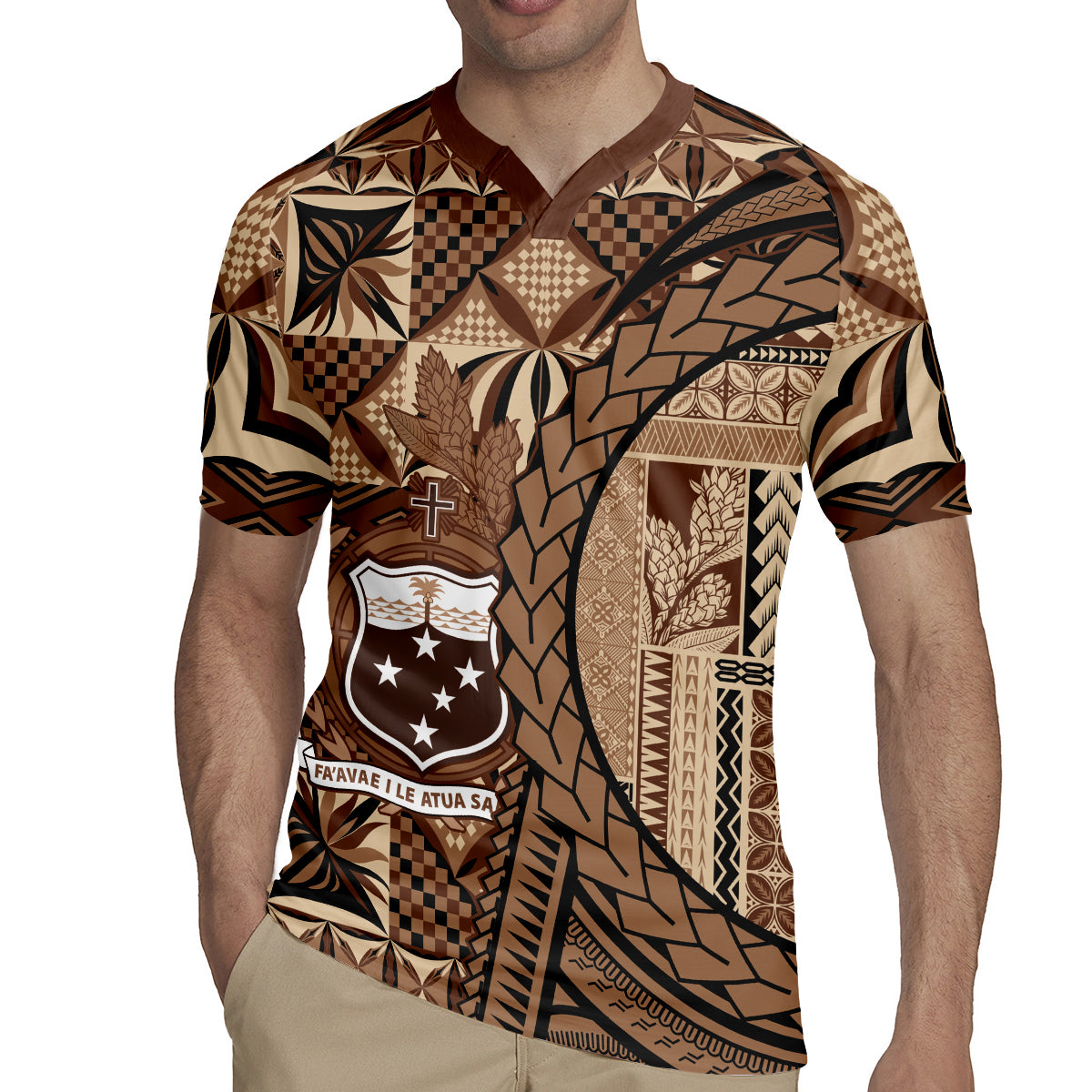 Samoa Siapo Rugby Jersey Happy Independence Day Vintage Vibes LT14 - Polynesian Pride
