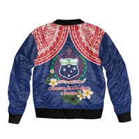 Samoan Independence Day Bomber Jacket Manuia Le Tutoatasi O Samoa LT14 - Polynesian Pride