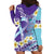 No Story Should End Too Soon Suicide Awareness Hoodie Dress Purple And Teal Polynesian Ribbon