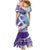 No Story Should End Too Soon Suicide Awareness Mermaid Dress Purple And Teal Polynesian Ribbon