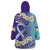 No Story Should End Too Soon Suicide Awareness Wearable Blanket Hoodie Purple And Teal Polynesian Ribbon