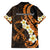 Liver Cancer Awareness Month Hawaiian Shirt Awareness Is Key Orange Polynesian Ribbon