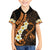 Liver Cancer Awareness Month Hawaiian Shirt Awareness Is Key Orange Polynesian Ribbon