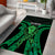 ADHD Awareness Month You Matter Area Rug Green Polynesian Ribbon