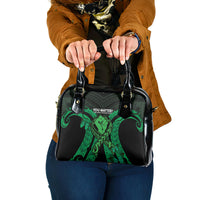ADHD Awareness Month You Matter Shoulder Handbag Green Polynesian Ribbon LT14 One Size Green - Polynesian Pride