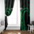 ADHD Awareness Month You Matter Window Curtain Green Polynesian Ribbon