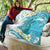 Turquoise Hawaii Shark Tattoo Quilt Frangipani With Polynesian Pastel Version