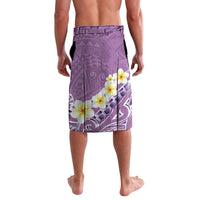 Purple Hawaii Shark Tattoo Lavalava Frangipani With Polynesian Pastel Version LT14 - Polynesian Pride