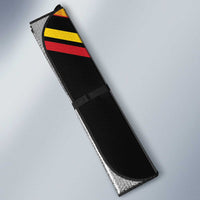Papua New Guinea Rugby Custom Auto Sun Shade Go PNG Hunters Polynesian Pattern LT14 - Polynesian Pride