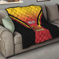 Papua New Guinea Rugby Custom Quilt Go PNG Hunters Polynesian Pattern LT14 - Polynesian Pride