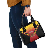 Papua New Guinea Rugby Custom Shoulder Handbag Go PNG Hunters Polynesian Pattern LT14 - Polynesian Pride