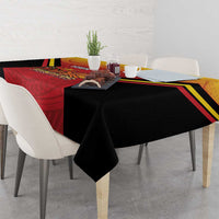 Papua New Guinea Rugby Custom Tablecloth Go PNG Hunters Polynesian Pattern LT14 - Polynesian Pride